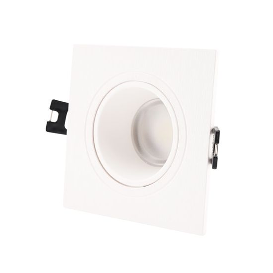 ST906.518.01_3 Светильник встраиваемый со сменным модулем ST-Luce белый/прозрачный LED 1*5.6W 4000K Встраиваемые светильники