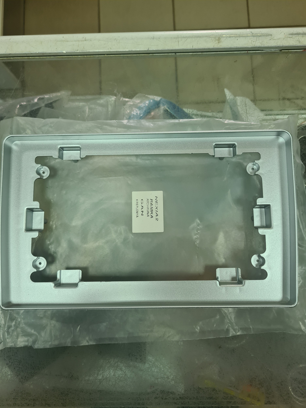 Переходная рамка с 9" на 10" для магнитолы на Дэу Нексия 150