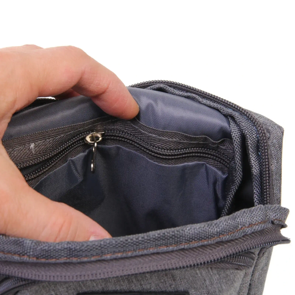 Сумка - мессенджер «Element - hit», микс 6 дизайнов, два отделения, см