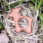 Деревянный грызунок Лось Леснушки