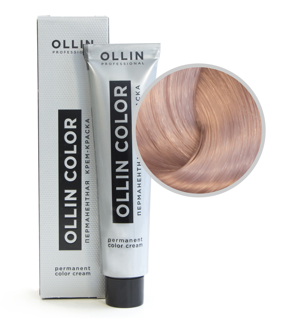 Ollin Color Крем-краска для волос, перманентная, тон №9-26, Блондин розовый, 60 мл