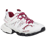 Balenciaga Track Sneaker "White Burgundy"