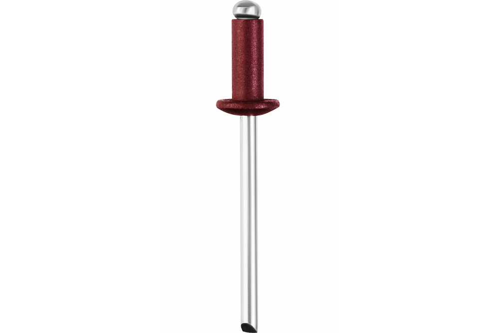 Алюминиевые заклепки STAYER Color-FIX 3.2х8 мм RAL 3005 темно-красный, 50 шт 3125-32-3005