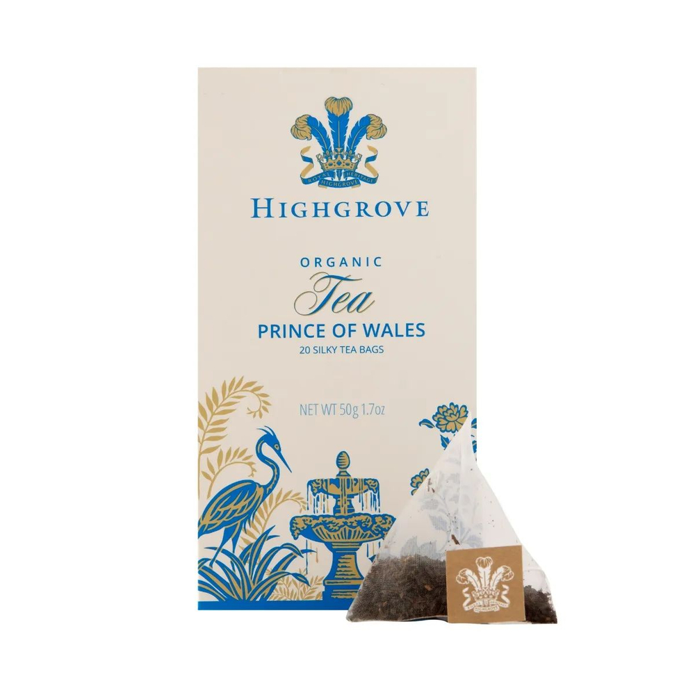 Fortnum&Mason Чай Highgrove Organic Prince of Wales, 20 пакетиков, 50 г