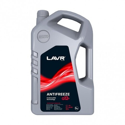 LAVR Охлаждающая жидкость Antifreeze G12+ -45°С, 5л