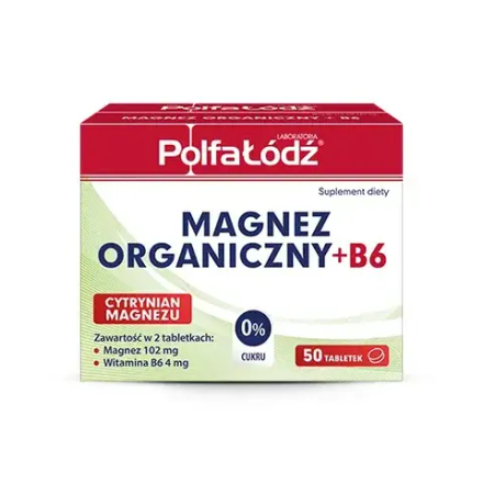 Органический магний +B6, 50 таблеток