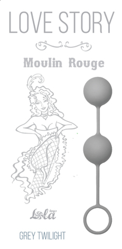 Вагинальные шарики Love Story Moulin Rouge grey 3009-02Lola
