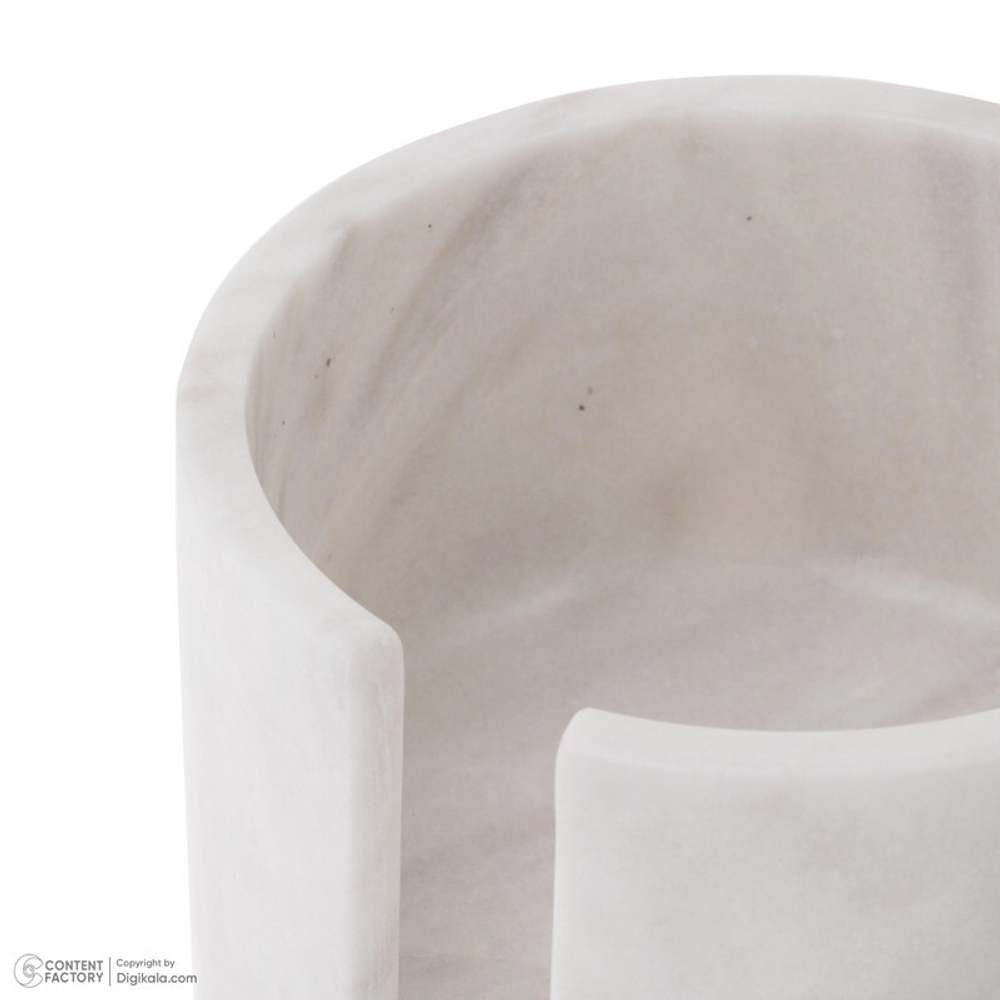 Набор подставок под стаканы и кружки из натурального камня Azna Crystal White Marble 7-3 789 Иран