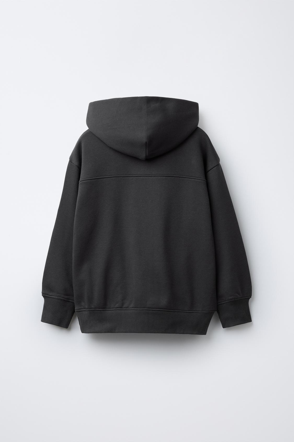 ZARA ХУДИ С КАПЮШОНОМ, АНТРАЦИТОВО-СЕРЫЙ