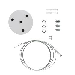 Светильник LED ЭРА Geometria SPO-141-W-40K-028 Igrek 28Вт 4000К 1900Лм IP40 600*600*80 белый подвесной | Декоративные светильники Geometria