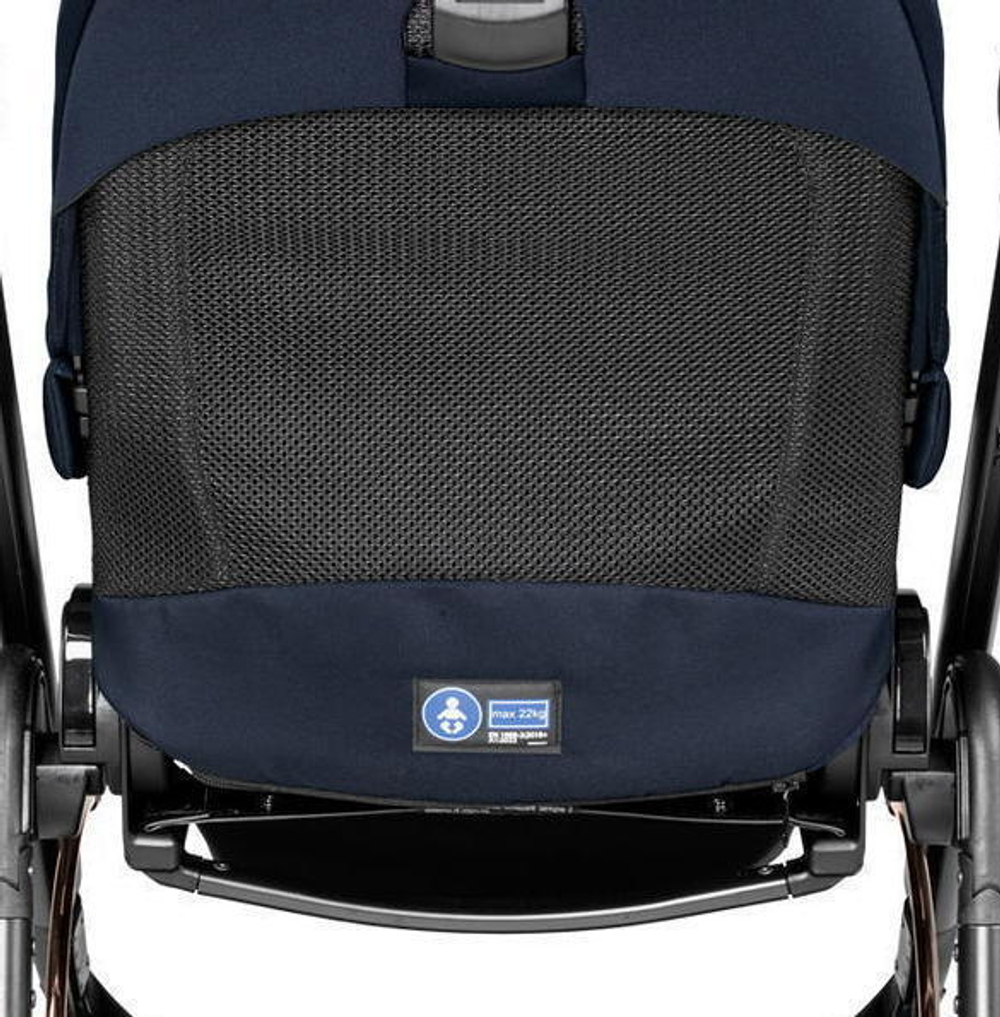 Коляска Peg Perego Veloce TC New Belvedere SLK 3 в 1 Blue Shine