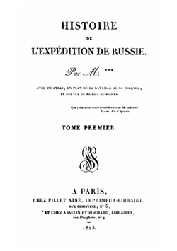 Histoire de l'expédition de Russie. Tome 1 | Georges de Chambray