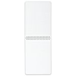 Блокнот МАЛЫЙ ФОРМАТ (110х145 мм) А6, 80 л., гребень, пластиковая обложка, клетка, HATBER, "DIAMOND", розовый, 80Б6B1гр 02033, B165812