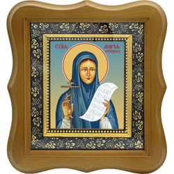 Мария Парижская (Скобцова) мученица. Икона на холсте.
