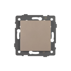 Механизм выключателя одноклавишный непроходной SWT-MK01-PL-GD-V (250V, 10A) (Arlight, -) 049870