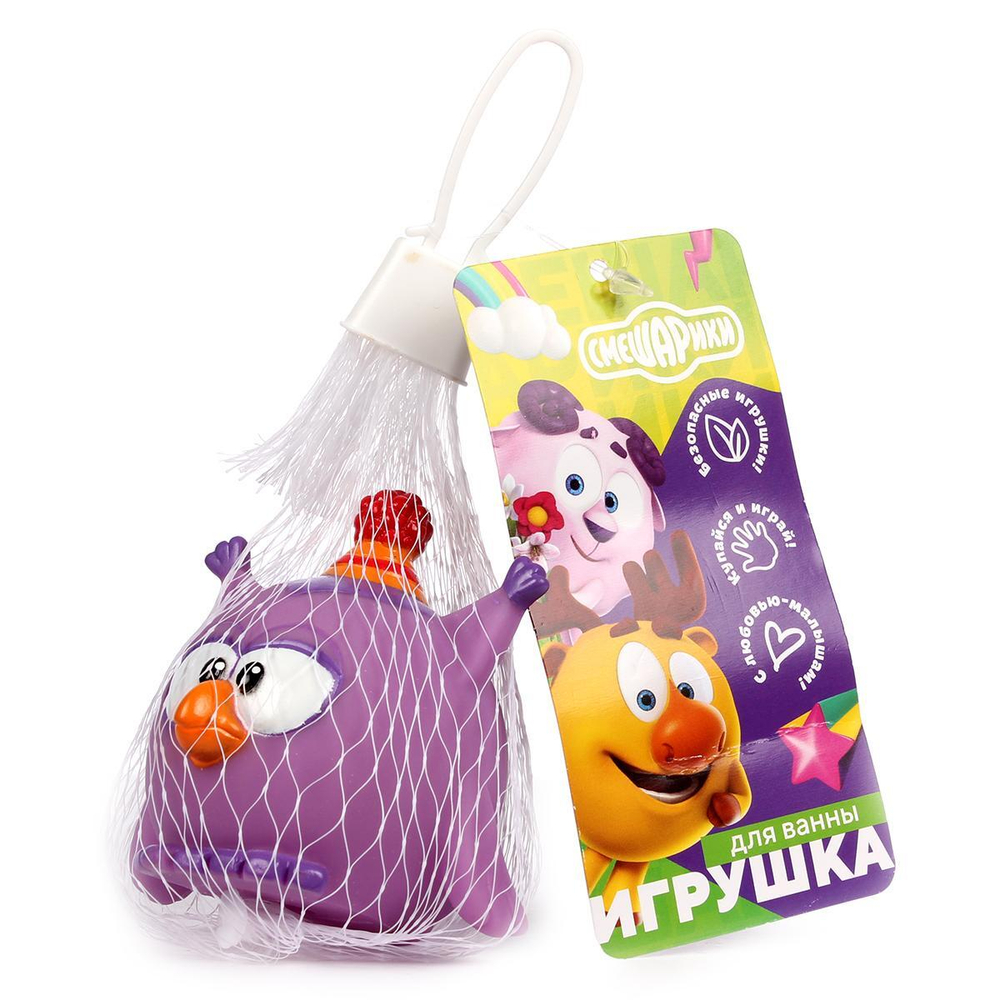 Игрушка для купания "Смешарики: Совунья" сетка LXS43 (Играем Вместе)