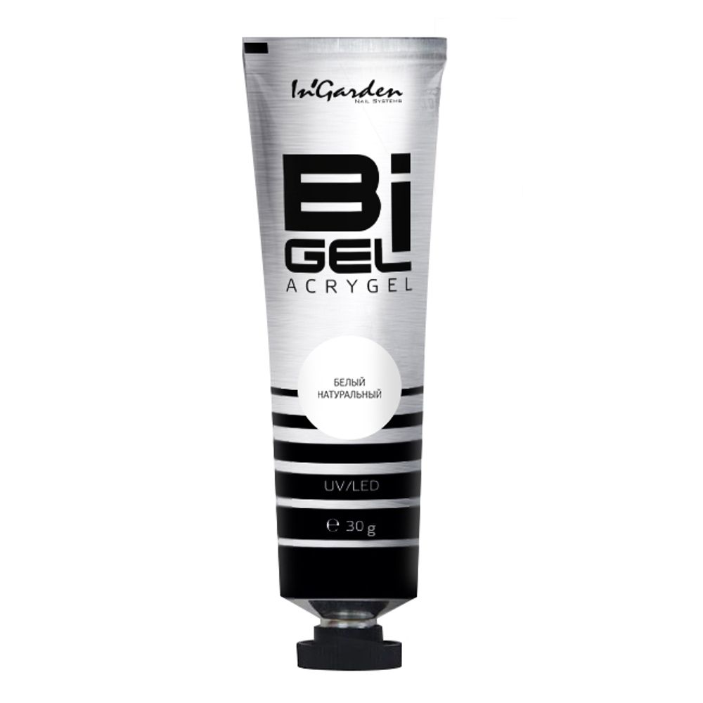 Акригель BiGel белый натуральный white soft 30 г.