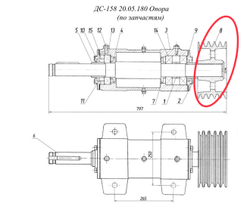 ДС-158 20.05.443 Шкив