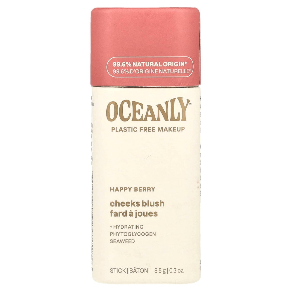 ATTITUDE, Oceanly™, румяна для щек, ягодный вкус, 8,5 г (0,3 унции)