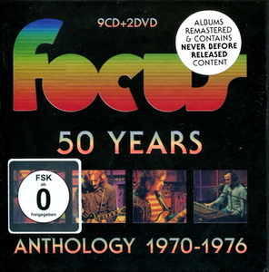 Focus / 50 Years: Anthology 1970-1976 (9CD+2DVD)