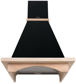 Каминная вытяжка DeLonghi Vettore nero 60