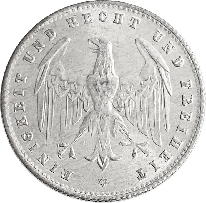 200 марок 1923 Германия "D" XF-AU