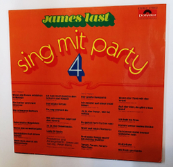 Винтажная виниловая пластинка LP James Last Sing Mit Party 4 (Germany 1976)