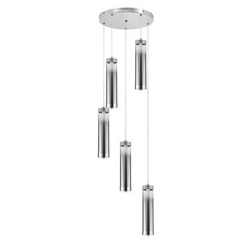 Подвесной светильник 23W 4000K V000147L 11061/5P Chrome хром Rilucente Indigo