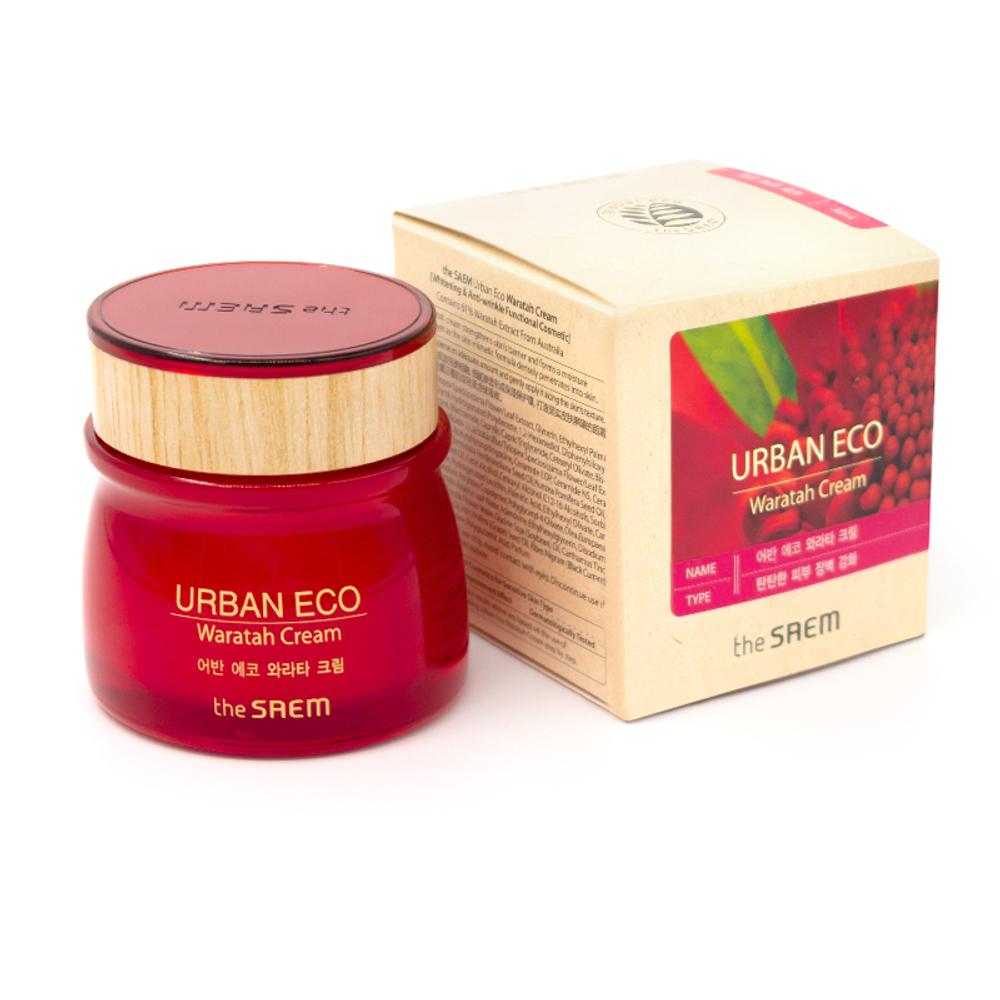 Крем с экстрактом телопеи The Saem Urban Eco Waratah Cream, 60 мл