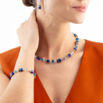 Колье Coeur de Lion Blue 4905/10-0700