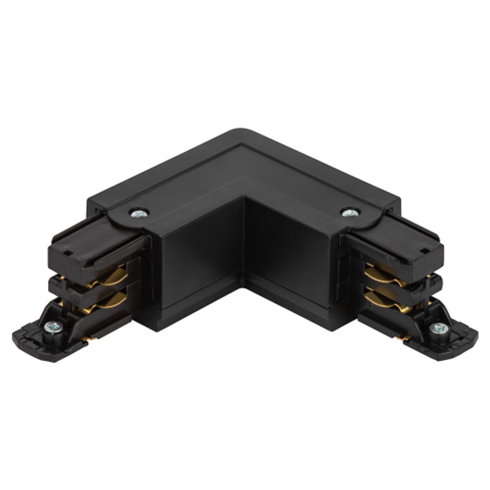 Коннектор питания ЭРА STR-30-B-CN-LI для трехфазного шинопровода угловой черный