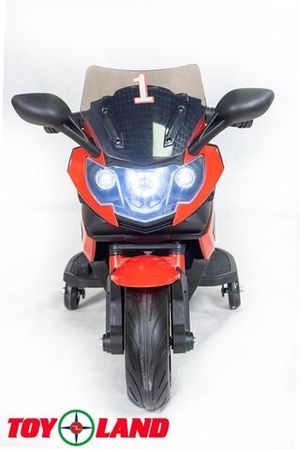 Детский электромотоцикл Toyland Minimoto LQ 158 красный