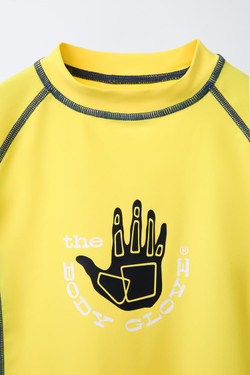 ZARA X BODY GLOVE ® ФУТБОЛКА ДЛЯ ПЛАВАНИЯ, ЖЕЛТЫЙ