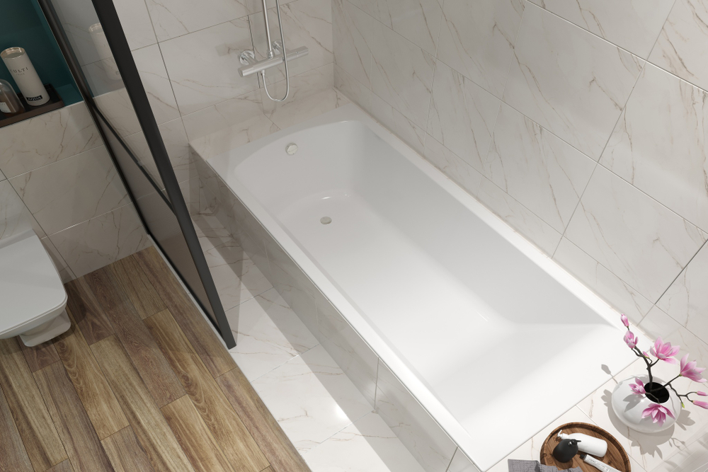 Акриловая ванна Santek Фиджи 180х80 прямоугольная 1WH501706