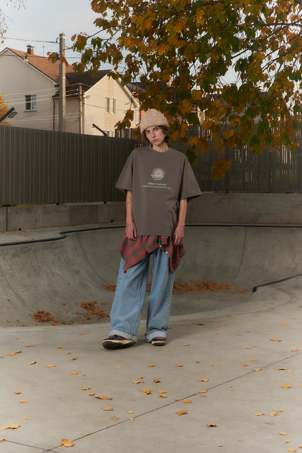 Футболка Called a Garment Pop-Up "Warm Grey"