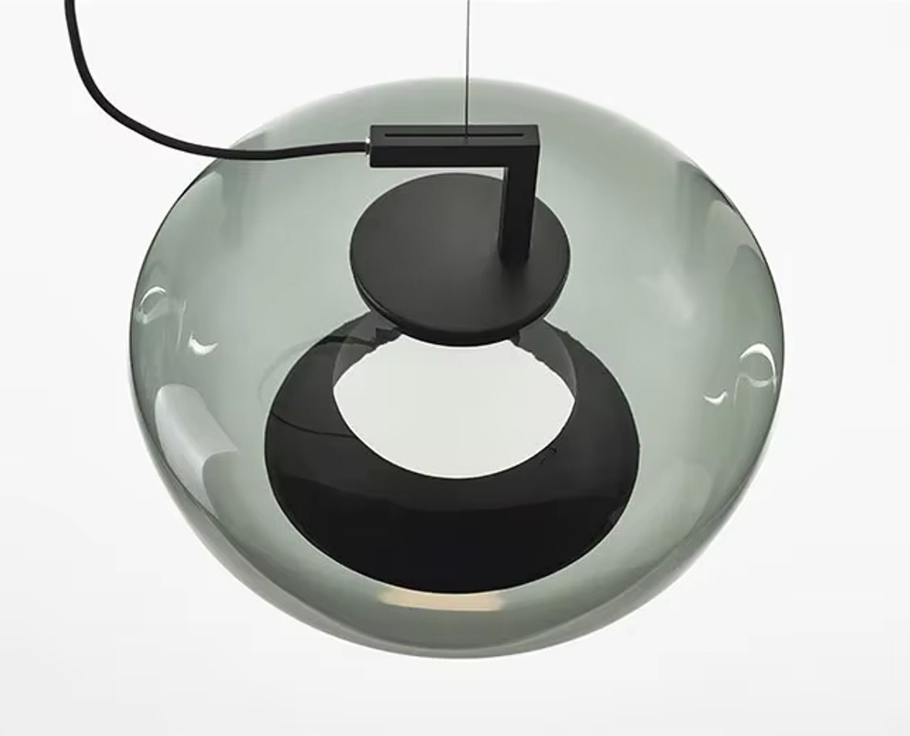 Подвесной светильник 8871P/C L black/light green