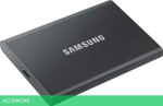 Внешний накопитель Samsung T7 Touch USB3.2 2 TБ черный (MU-PC2T0T/WW)
