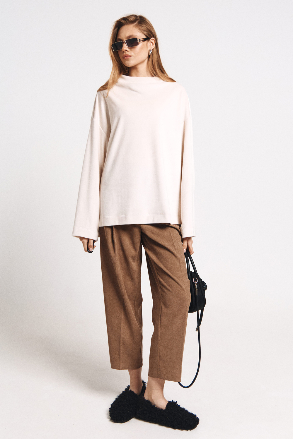 Джемпер велюровый