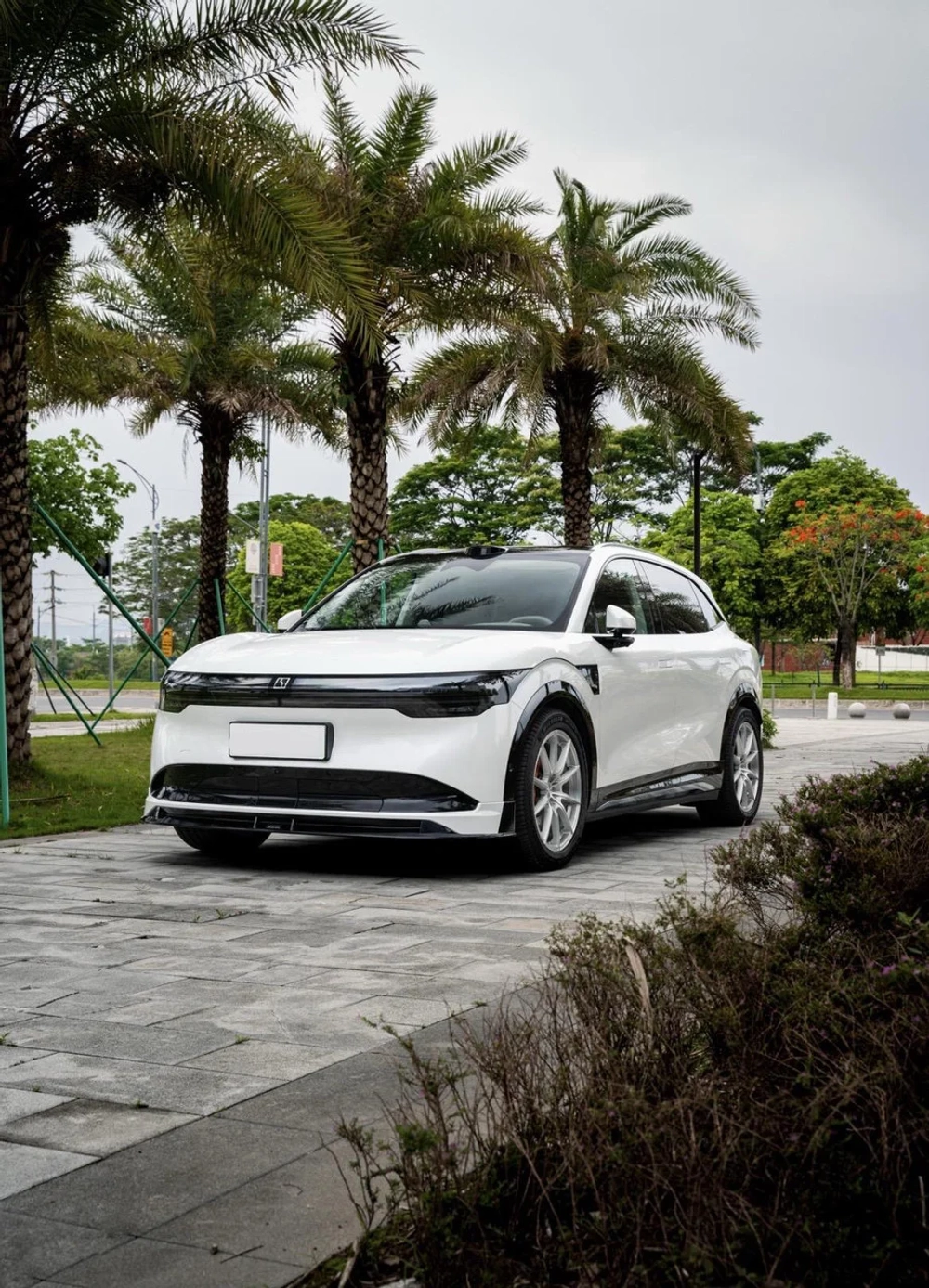 Обвес для Zeekr 7X 2024+ Зикр Губа Диффузор Спойлер