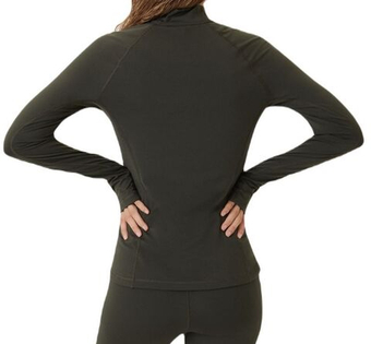 Женская Кофта теннисная Björn Borg Sthlm Midlayer - зеленый