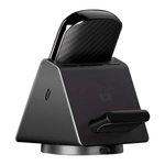 Настольная беспроводная зарядка Pitaka MagEZ Slider 2 (SL2301) с съёмным Power Bank из арамидного плетения