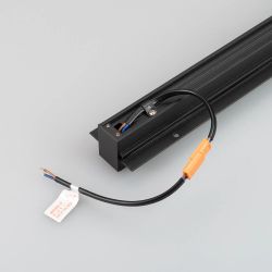 Трек встраиваемый MAG-TRACK-2538-FDW-2000 (BK) (Arlight, IP20 Металл, 5 лет) 033460