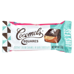 Cocomels, Squares, карамель с кокосовым кремом в 70% темном шоколаде, морская соль, 15 единиц по 28 г (1 унция)