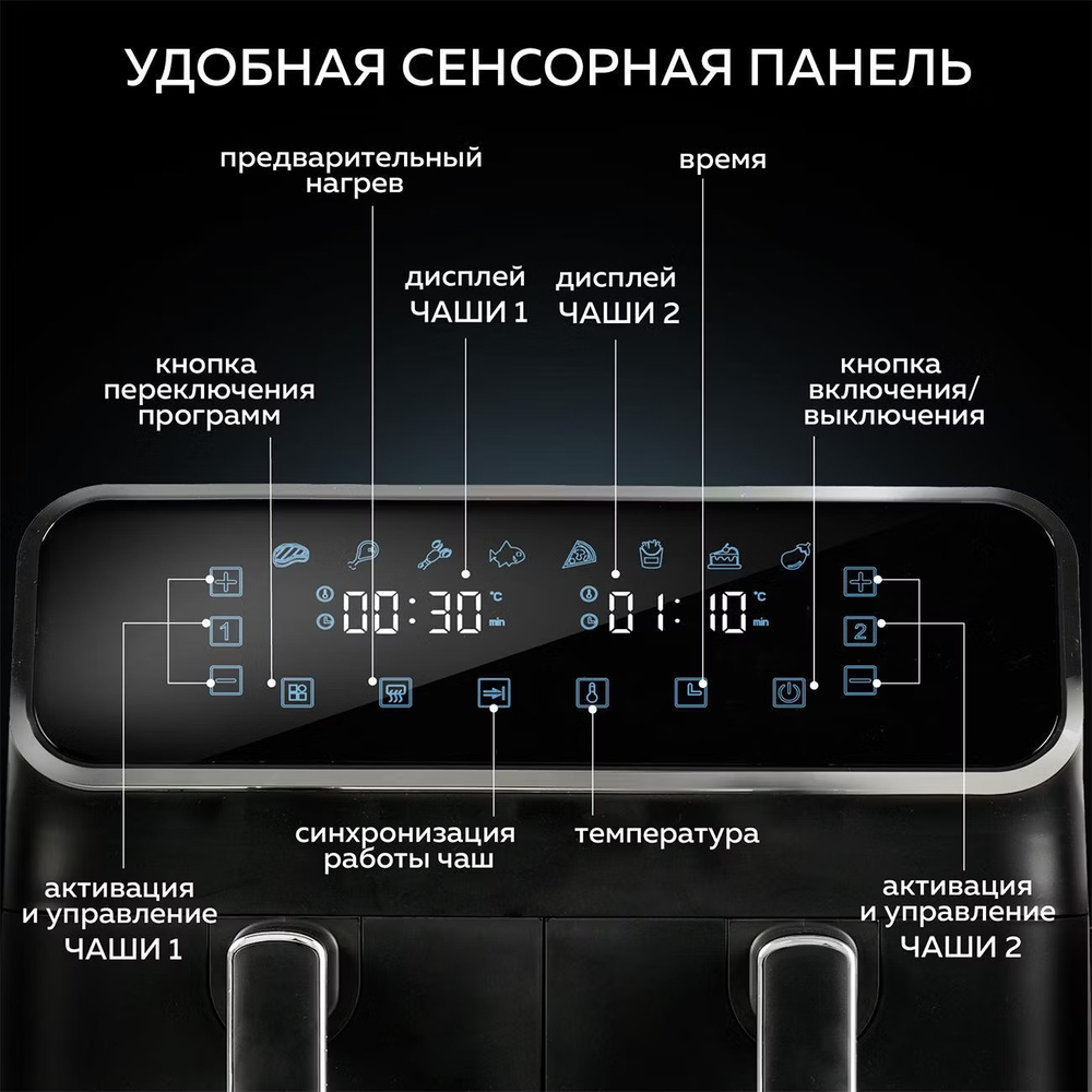 Аэрогриль GFGRIL GFA-8000