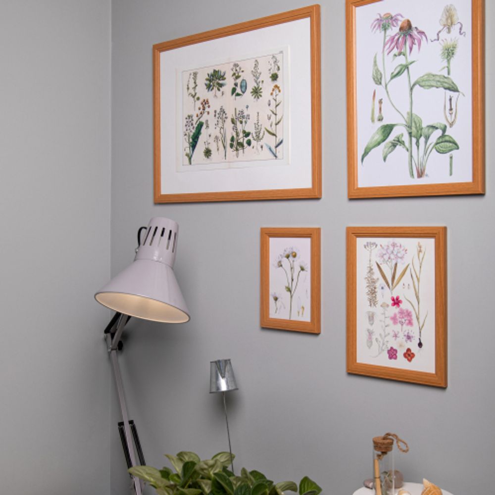 Фоторамка Image Art С22 МДФ универсальная 15х21 цвет янтарь вставка прозрачный пластик