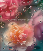 Тетрадь общая "Цветы за стеклом"