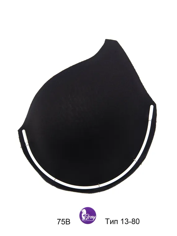 Чашки спейсер АМ-01, 75В-80А-70С-65D, черный 170