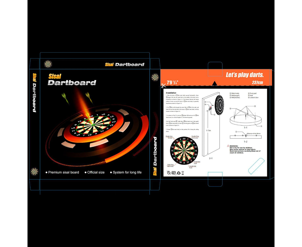 Мишень для дартса DFC SISAL*