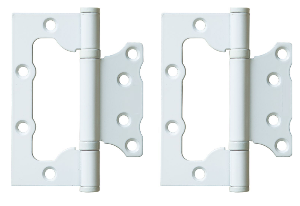 ПЕТЛЯ-БАБОЧКА HG 100Х75Х2,5MM 100*75*2.5-2BB WB HG БЕЛ 2ШТ