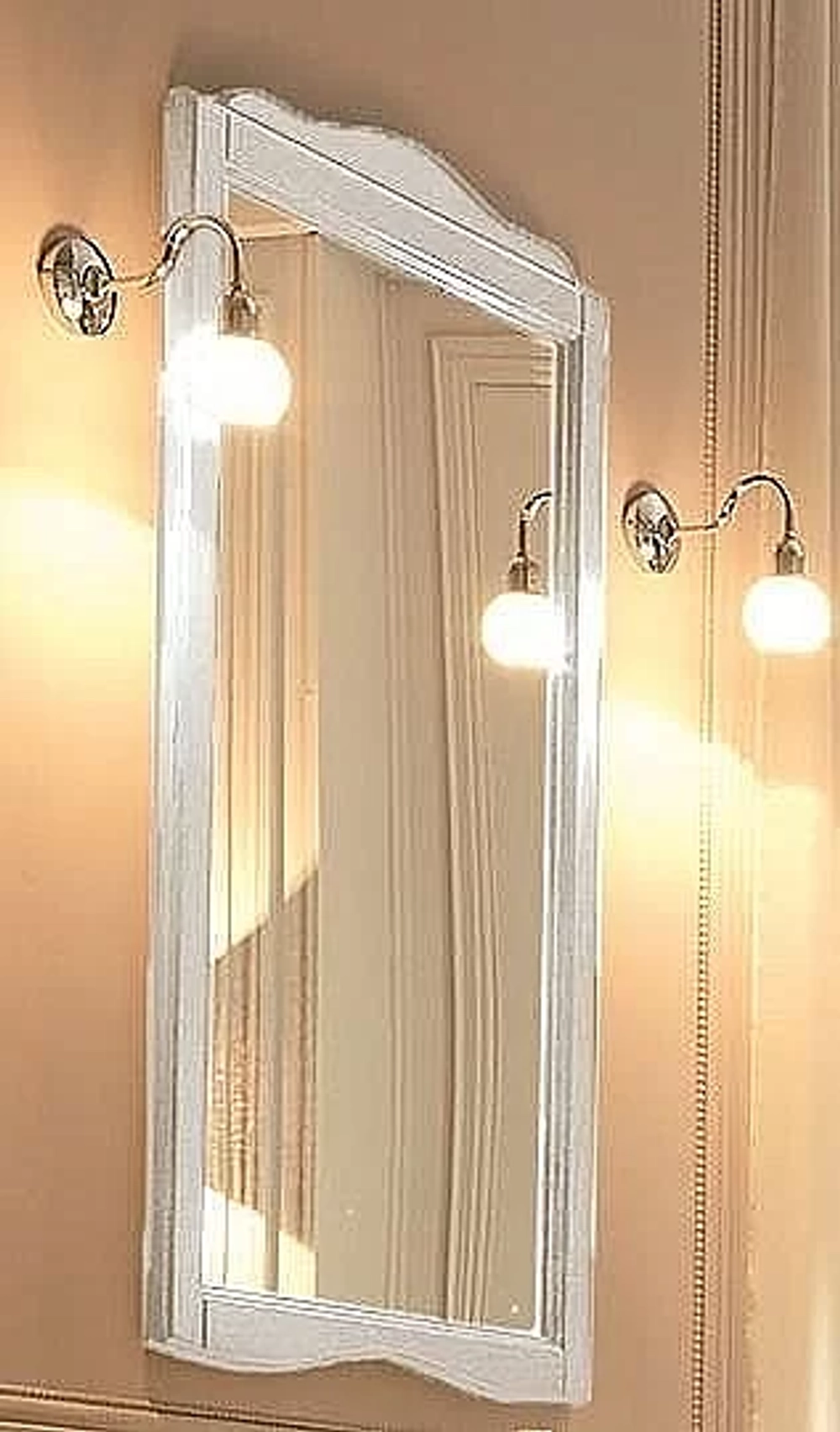 Зеркало Kerasan Retro 731330 bi mat 63 белое